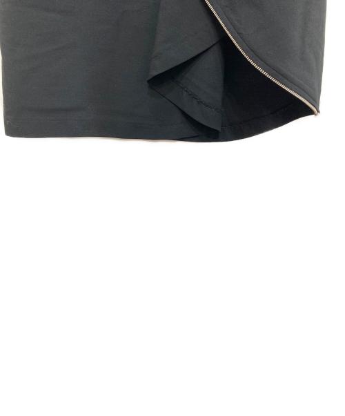 COMME des GARCONS（コムデギャルソン）COMME des GARCONS (コムデギャルソン) 変形ジップスカート ブラック サイズ:Ｍの古着・服飾アイテム