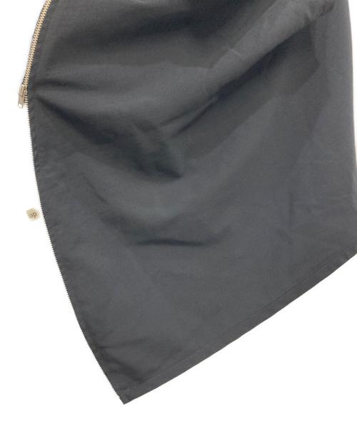 COMME des GARCONS（コムデギャルソン）COMME des GARCONS (コムデギャルソン) 変形ジップデザインベスト ブラック サイズ:Ｍの古着・服飾アイテム