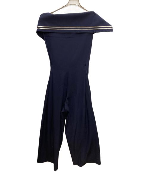 YOHJI YAMAMOTO（ヨウジヤマモト）YOHJI YAMAMOTO (ヨウジヤマモト) セーラーカラーオールドオールインワン ネイビー サイズ:SIZE Sの古着・服飾アイテム