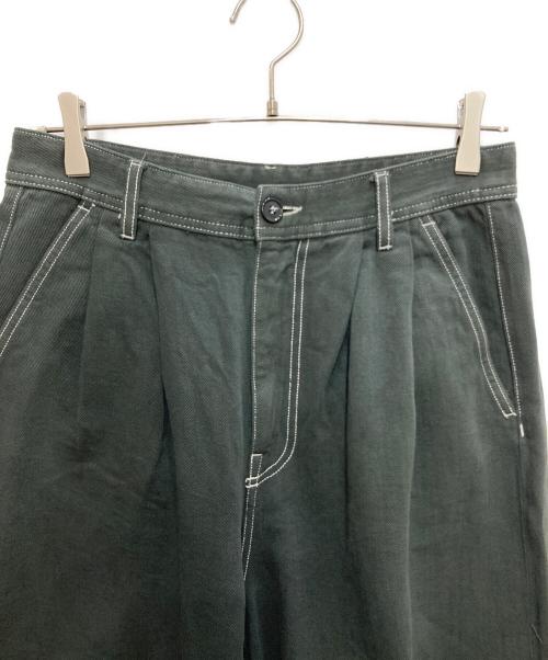 MM6 Maison Margiela（エムエムシックスメゾンマルジェラ）MM6 Maison Margiela (エムエムシックスメゾンマルジェラ) ホツレ加工デニムパンツ グレー サイズ:42の古着・服飾アイテム
