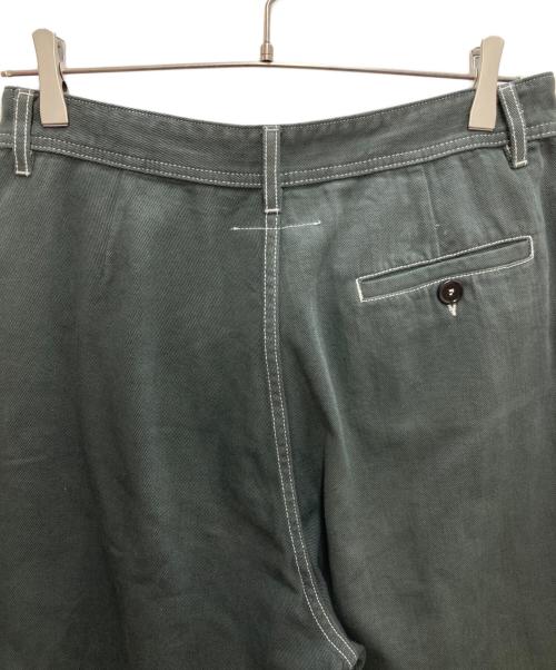 MM6 Maison Margiela（エムエムシックスメゾンマルジェラ）MM6 Maison Margiela (エムエムシックスメゾンマルジェラ) ホツレ加工デニムパンツ グレー サイズ:42の古着・服飾アイテム