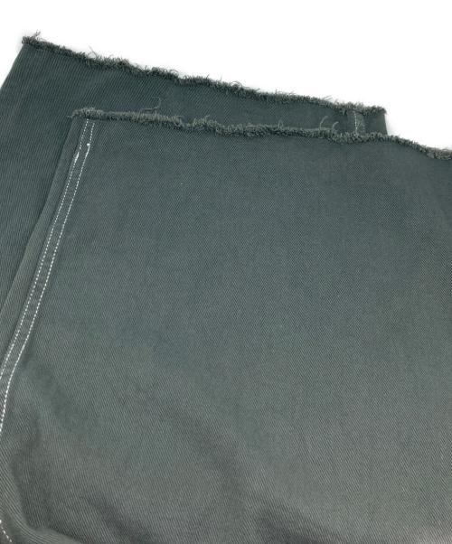 MM6 Maison Margiela（エムエムシックスメゾンマルジェラ）MM6 Maison Margiela (エムエムシックスメゾンマルジェラ) ホツレ加工デニムパンツ グレー サイズ:42の古着・服飾アイテム