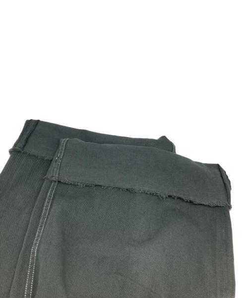 MM6 Maison Margiela（エムエムシックスメゾンマルジェラ）MM6 Maison Margiela (エムエムシックスメゾンマルジェラ) ホツレ加工デニムパンツ グレー サイズ:42の古着・服飾アイテム