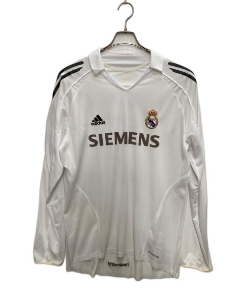 adidas（アディダス）adidas (アディダス) ユニフォームカットソー ホワイト サイズ:２xo 未使用品の古着・服飾アイテム