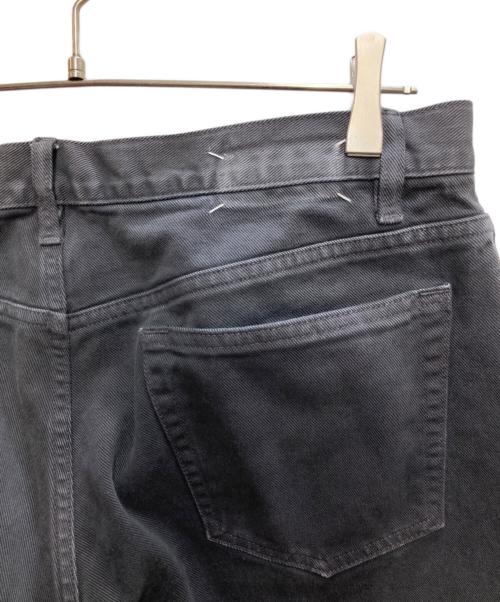 Maison Margiela（メゾンマルジェラ）Maison Margiela (メゾンマルジェラ) カットオフストレートパンツ グレー サイズ:83.5cm　Ｗ３３　の古着・服飾アイテム