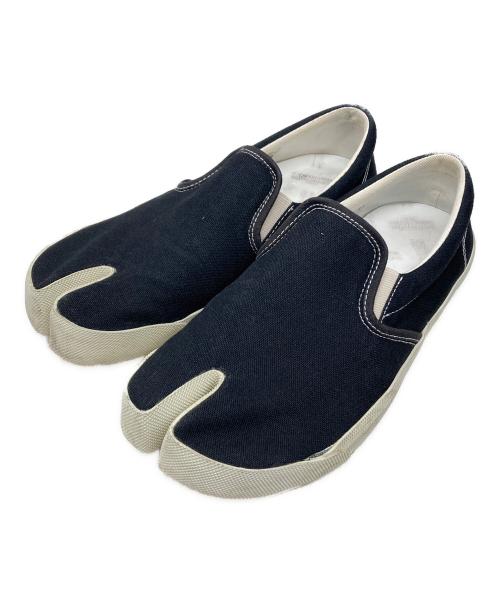 Maison Margiela（メゾンマルジェラ）Maison Margiela (メゾンマルジェラ) 足袋スリッポンスニーカー ブラック サイズ:SIZE41の古着・服飾アイテム