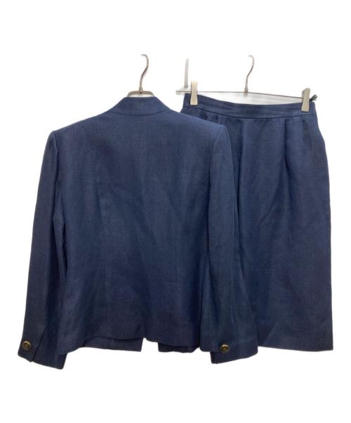 Yves Saint Laurent（イヴサンローラン）Yves Saint Laurent (イヴサンローラン) セットアップ ネイビー サイズ:Ⅿの古着・服飾アイテム