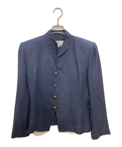 Yves Saint Laurent（イヴサンローラン）Yves Saint Laurent (イヴサンローラン) セットアップ ネイビー サイズ:Ⅿの古着・服飾アイテム