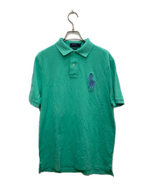 POLO RALPH LAUREN（ポロ・ラルフローレン）POLO RALPH LAUREN (ポロ・ラルフローレン) ビッグポニーポロシャツ グリーン サイズ:不明の古着・服飾アイテム