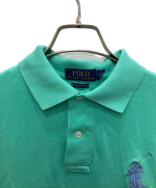 POLO RALPH LAUREN（ポロ・ラルフローレン）POLO RALPH LAUREN (ポロ・ラルフローレン) ビッグポニーポロシャツ グリーン サイズ:不明の古着・服飾アイテム