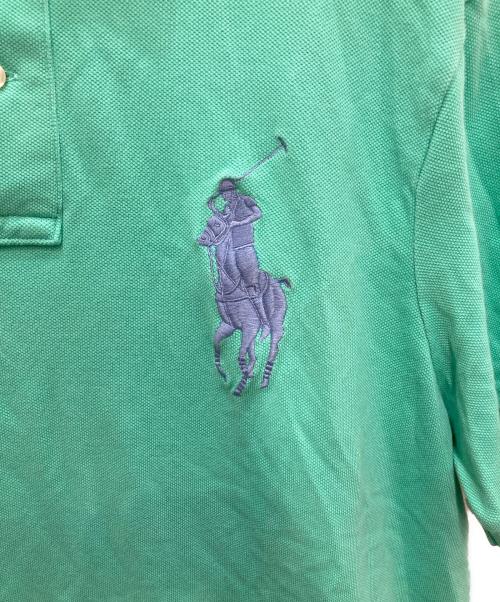POLO RALPH LAUREN（ポロ・ラルフローレン）POLO RALPH LAUREN (ポロ・ラルフローレン) ビッグポニーポロシャツ グリーン サイズ:不明の古着・服飾アイテム