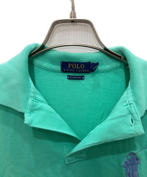 POLO RALPH LAUREN（ポロ・ラルフローレン）POLO RALPH LAUREN (ポロ・ラルフローレン) ビッグポニーポロシャツ グリーン サイズ:不明の古着・服飾アイテム