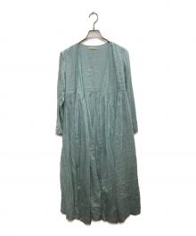 ne quittez pas（ヌキテパ）の古着「カシュクールワンピース」｜ブルー