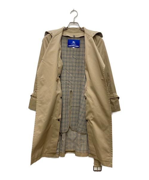 BURBERRY BLUE LABEL（バーバリー ブルー レーベル）BURBERRY BLUE LABEL (バーバリー ブルー レーベル) ライナー付トレンチコート ベージュ サイズ:38の古着・服飾アイテム