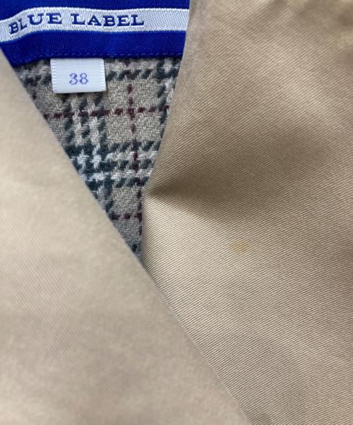 BURBERRY BLUE LABEL（バーバリー ブルー レーベル）BURBERRY BLUE LABEL (バーバリー ブルー レーベル) ライナー付トレンチコート ベージュ サイズ:38の古着・服飾アイテム