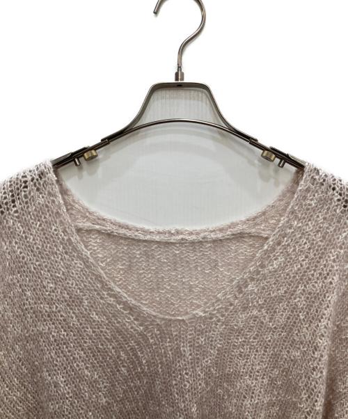Snidel（スナイデル）Snidel (スナイデル) スラブニットセットシアーワンピ ピンク サイズ:SIZE0 未使用品の古着・服飾アイテム