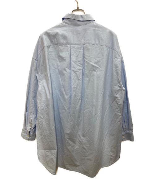 CELERI（セルリ）CELERI (セルリ) DEUXIEME CLASSE (ドゥーズィエム クラス) コットンロングシャツ ブルー サイズ:Fの古着・服飾アイテム