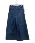 POLO RALPH LAUREN (ポロ・ラルフローレン) コットン リラックス ワイドレッグ パンツ ネイビー サイズ:6 未使用品：16000円