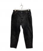 LEVI'Sリーバイス）の古着「ブラックデニムパンツ」｜ブラック