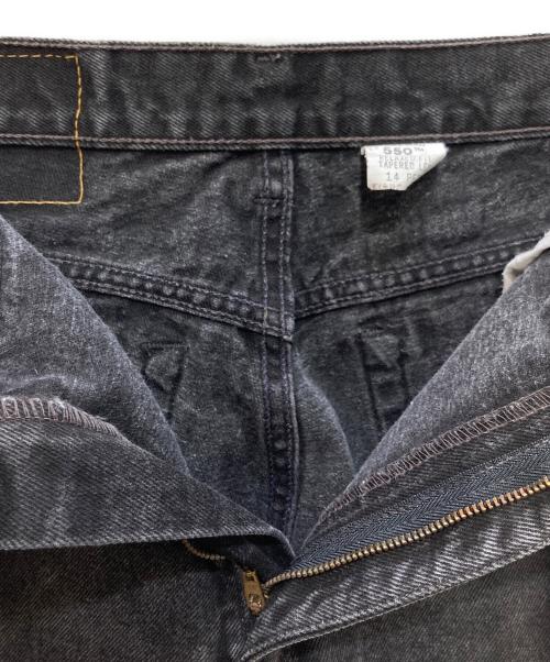 LEVI'S（リーバイス）LEVI'S (リーバイス) ブラックデニムパンツ ブラック サイズ:Ｍの古着・服飾アイテム