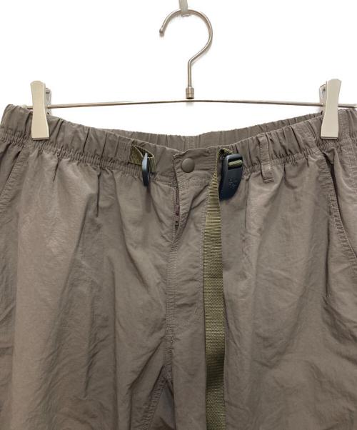 GRAMICCI（グラミチ）GRAMICCI (グラミチ) NYLON TRACK PANT ブラウン サイズ:Ｌの古着・服飾アイテム