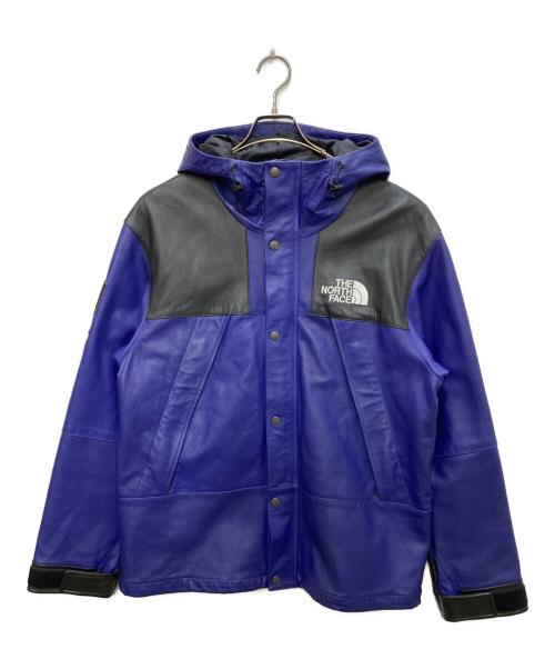 THE NORTH FACE（ザ ノース フェイス）THE NORTH FACE (ザ ノース フェイス) SUPREME (シュプリーム) Leather Mountain Parka ネイビー サイズ:Ｌの古着・服飾アイテム