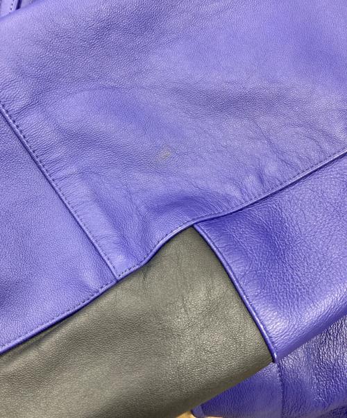 THE NORTH FACE（ザ ノース フェイス）THE NORTH FACE (ザ ノース フェイス) SUPREME (シュプリーム) Leather Mountain Parka ネイビー サイズ:Ｌの古着・服飾アイテム