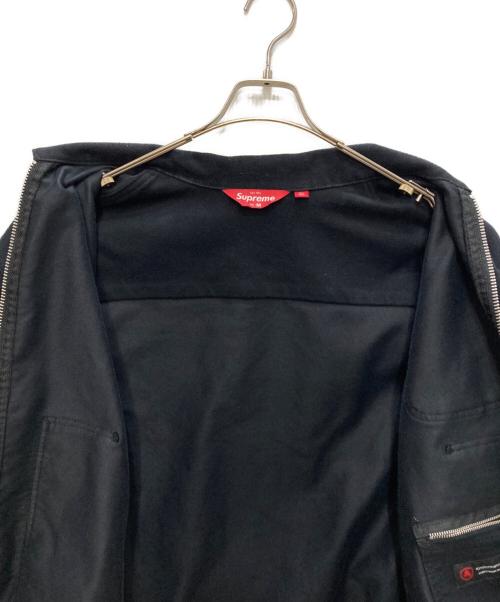 SUPREME（シュプリーム）SUPREME (シュプリーム) MOLESKIN WORK JACKET ブラック サイズ:Ｍの古着・服飾アイテム