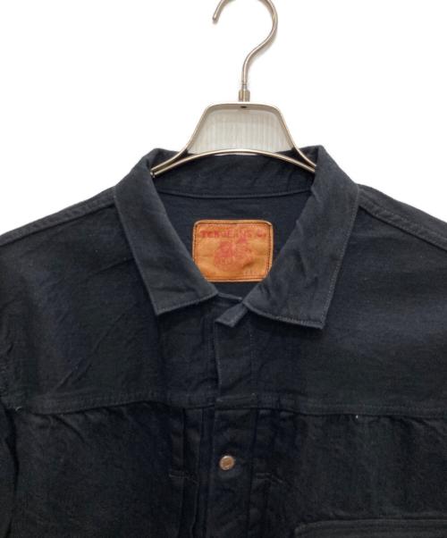 TCB jeans（ティーシービー ジーンズ）TCB jeans (ティーシービー ジーンズ) 1STタイプ デニムジャケット ブラック サイズ:44の古着・服飾アイテム