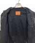 中古・古着 TCB jeans (ティーシービー ジーンズ) 1STタイプ デニムジャケット ブラック サイズ:44：30000円