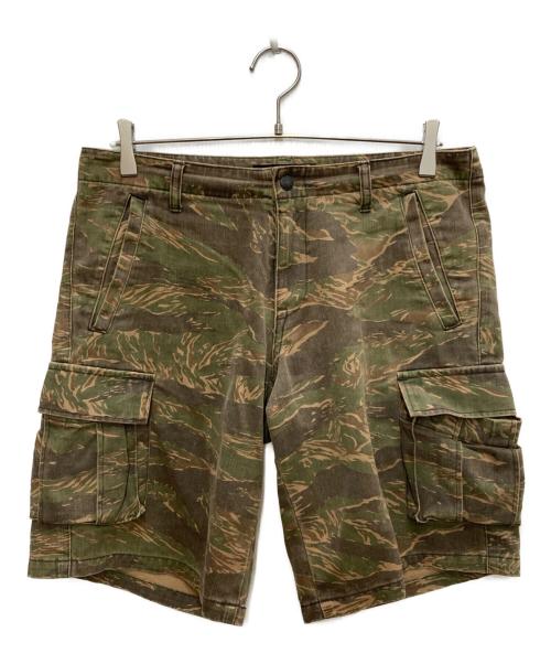 Subculture（サブカルチャー）Subculture (サブカルチャー) TIGERSTRIPE SHORTS オリーブ サイズ:2の古着・服飾アイテム