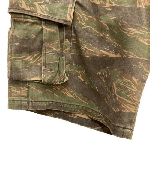 Subculture（サブカルチャー）Subculture (サブカルチャー) TIGERSTRIPE SHORTS オリーブ サイズ:2の古着・服飾アイテム
