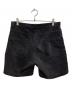 Subculture (サブカルチャー) CORDUROY SHORTS ブラック サイズ:2：9000円