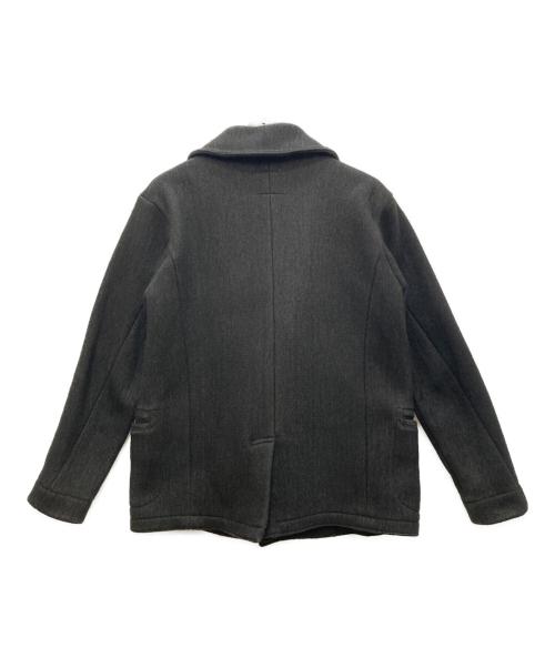 BROWN'S BEACH JACKET（ブラウンズビーチジャケット）BROWN'S BEACH JACKET (ブラウンズビーチジャケット) Pコート ブラック サイズ:40の古着・服飾アイテム