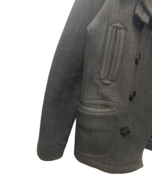 BROWN'S BEACH JACKET（ブラウンズビーチジャケット）BROWN'S BEACH JACKET (ブラウンズビーチジャケット) Pコート ブラック サイズ:40の古着・服飾アイテム
