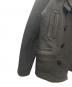 中古・古着 BROWN'S BEACH JACKET (ブラウンズビーチジャケット) Pコート ブラック サイズ:40：25000円