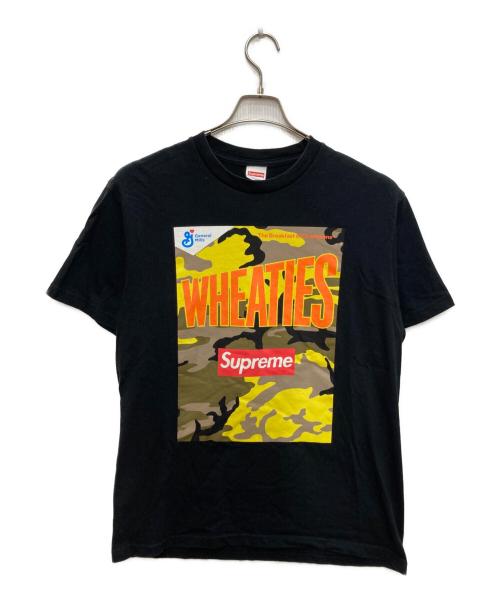 SUPREME（シュプリーム）SUPREME (シュプリーム) Wheaties Tee ブラック サイズ:Ｍの古着・服飾アイテム