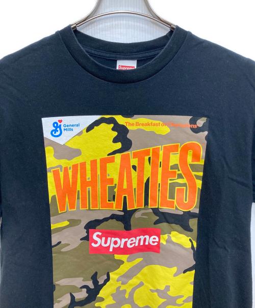 SUPREME（シュプリーム）SUPREME (シュプリーム) Wheaties Tee ブラック サイズ:Ｍの古着・服飾アイテム