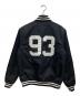 A BATHING APE (アベイシングエイプ) Majestic (マジェスティック) MAJESTIC SATIN VARSITY JACKET ブラック サイズ:L：23000円