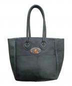 HUMAN MADEヒューマンメイド）の古着「LEATHER TOTE/レザー トート」｜ブラック
