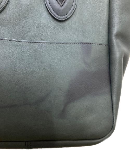 HUMAN MADE（ヒューマンメイド）HUMAN MADE (ヒューマンメイド) LEATHER TOTE/レザー トート ブラックの古着・服飾アイテム