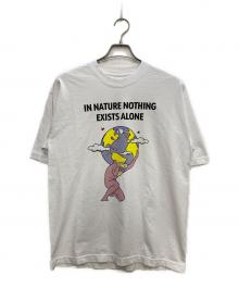 10000% FRESH INK×RHC Ron Herman（10000% フレッシュインク×アールエイチシー ロンハーマン）の古着「アトラスプリントＴシャツ」｜ホワイト