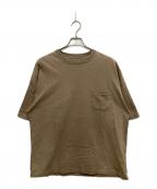 RHC Ron Hermanアールエイチシー ロンハーマン）の古着「Wide Pocket Tee」｜ブラウン