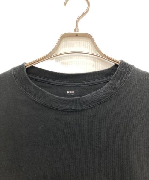 RHC Ron Herman（アールエイチシー ロンハーマン）RHC Ron Herman (アールエイチシー ロンハーマン) クルーネックTシャツ ブラック サイズ:Lの古着・服飾アイテム