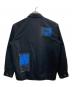 UNDER R (アンダーアール) Ron Herman (ロンハーマン) コットンナイロン スラップオン パッチ コーチジャケット ブラック サイズ:M：20000円