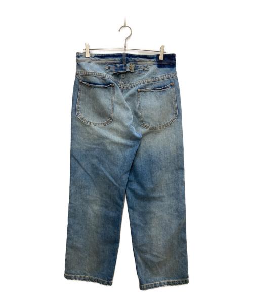 Maison Margiela（メゾンマルジェラ）Maison Margiela (メゾンマルジェラ) 26SS ストレートレッグ クロップドジーンズ インディゴ サイズ:32の古着・服飾アイテム