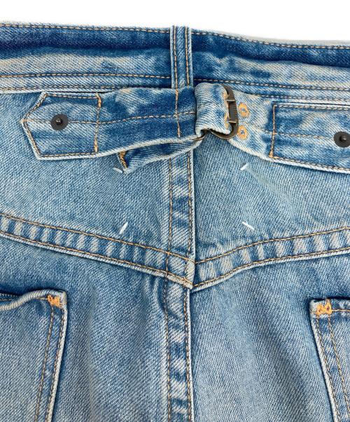 Maison Margiela（メゾンマルジェラ）Maison Margiela (メゾンマルジェラ) 26SS ストレートレッグ クロップドジーンズ インディゴ サイズ:32の古着・服飾アイテム