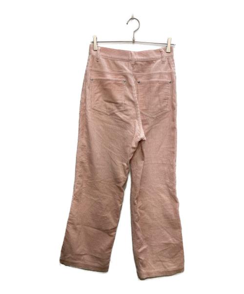 TODAYFUL（トゥデイフル）TODAYFUL (トゥデイフル) Chunky Corduroy Pants ピンク サイズ:36の古着・服飾アイテム