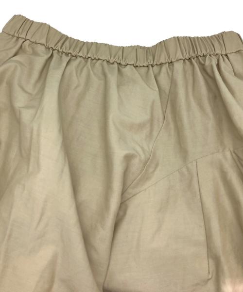 nagonstans（ナゴンスタンス）nagonstans (ナゴンスタンス) コクーンシルエットスカート 黄緑 サイズ:Sの古着・服飾アイテム