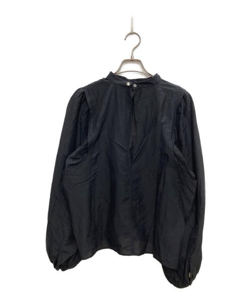 6(ROKU) BEAUTY&YOUTH（ロク ビューティーアンドユース）6(ROKU) BEAUTY&YOUTH (ロク ビューティーアンドユース) WASHED VOLUME SHIRT ブラック サイズ:36の古着・服飾アイテム